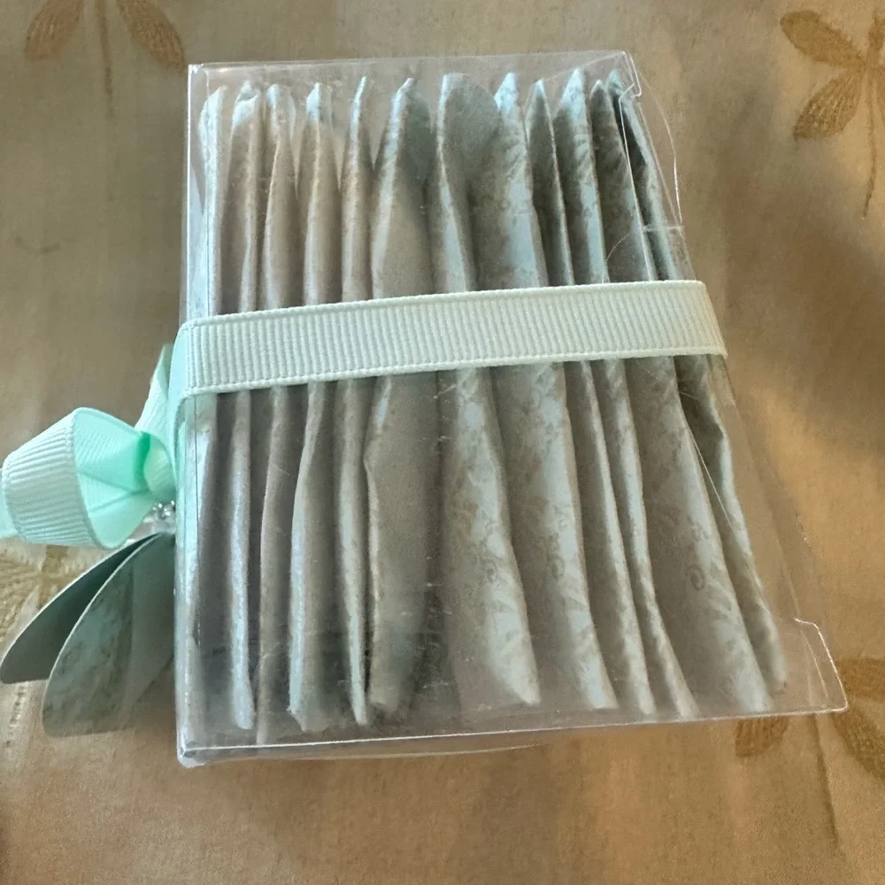 White Tea & Bamboo Set of 12 High Fragrance Drawer / Closet / Suitcase Sachets.